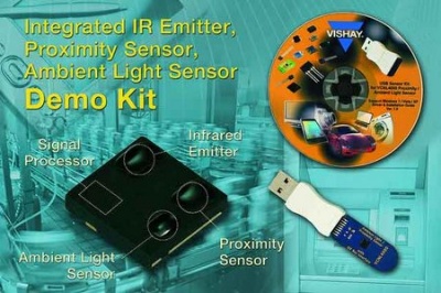 Vishay annuncia il nuovo kit demo per il sensore di prossimità ottico, VCNL4000